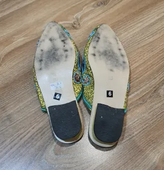 Zapatos planos con lentejuelas