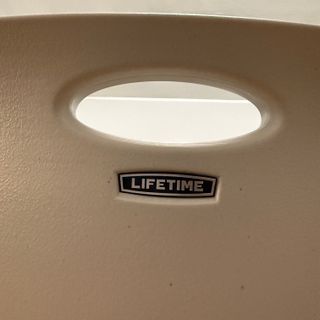 Silla Plegable Lifetime Blanca