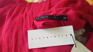 Vestido largo fiesta rojo