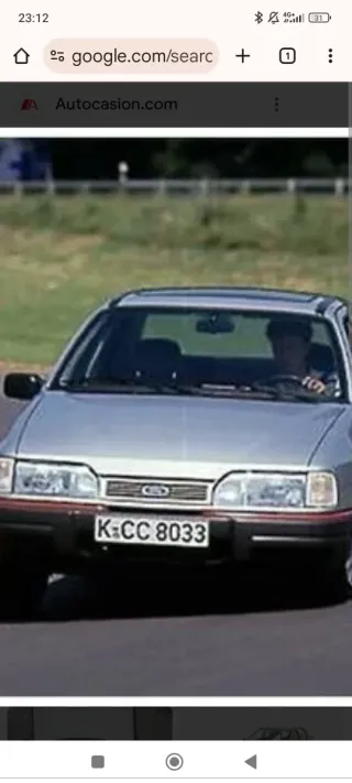 Caja de cambios Ford Sierra XR4i