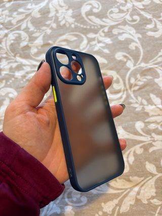 Funda iPhone 13 Pro Azul/Amarillo Flúor