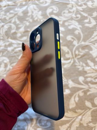 Funda iPhone 13 Pro Azul/Amarillo Flúor