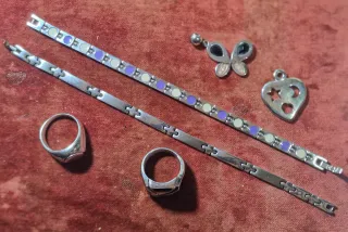 Set Bigiotteria Acciaio 6 Pezzi