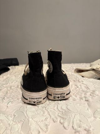 Zapatillas Converse Negras Plataforma