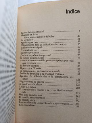 Marqués de Sade - Cuentos, historietas y fábulas