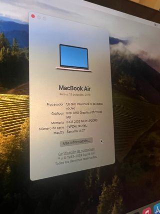 MacBook Air 13 125 GB Oro Rosa