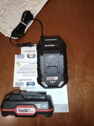 Batteria+Caricatore 4,5Ah Nuovi Garanzia Parkside