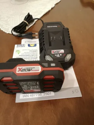 Batteria+Caricatore 4,5Ah Nuovi Garanzia Parkside