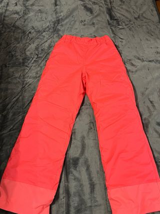 Pantalón de esquí infantil rosa Wedze