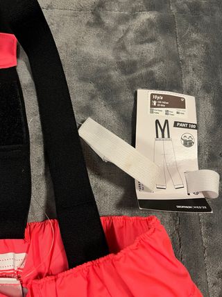 Pantalón de esquí infantil rosa Wedze