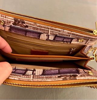 Borsa clutch YNOT? piccola con catena