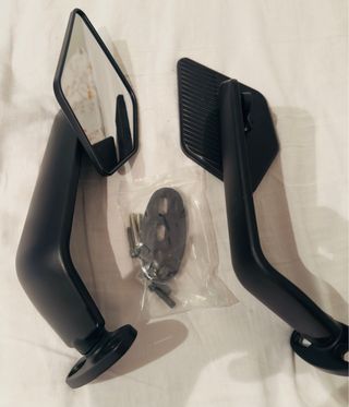 Espejos retrovisores moto tipo ala plegables