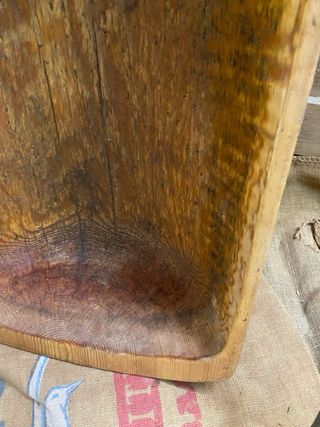 Artesa antigua madera maciza siglo XIX