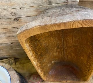 Artesa antigua madera maciza siglo XIX