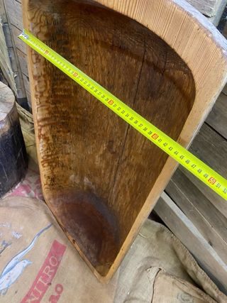 Artesa antigua madera maciza siglo XIX