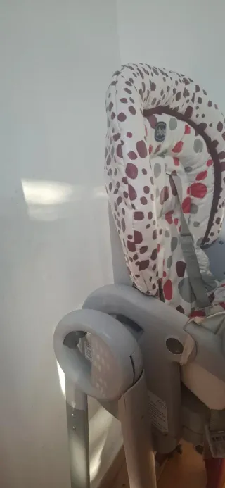 Trona Chicco con cojín estampado