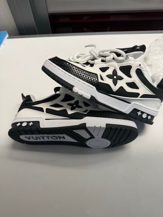 Louis Vuitton Zapatillas Deportivas Blancas y Negr