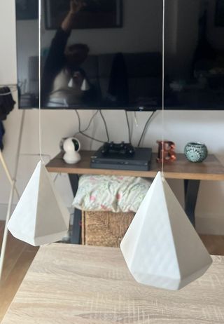 Pack 2 Macetas Colgantes Geométricas