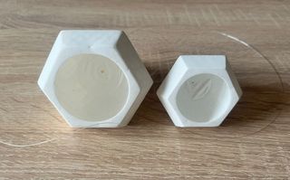 Pack 2 Macetas Colgantes Geométricas