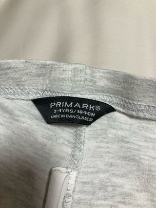 Pantalón niño/a algodón gris