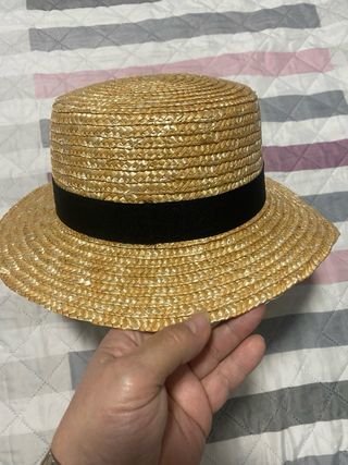 Sombrero de paja Crabbie's para adulto