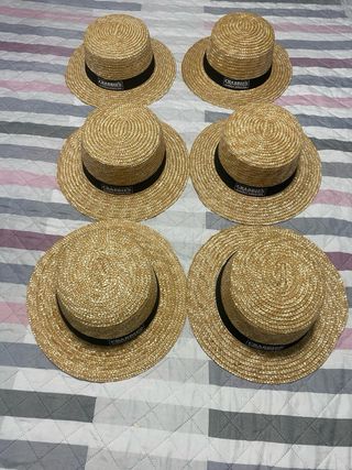 Sombrero de paja Crabbie's para adulto