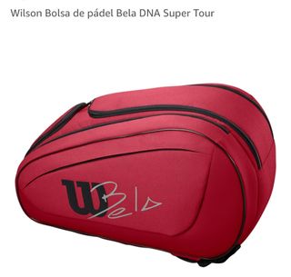 Bolsa pádel Wilson Bela DNA Super Tour Roja