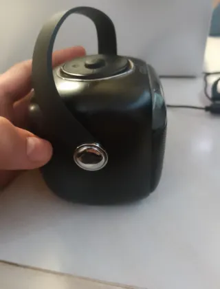 Altavoz Mini Karaoke Cool Negro/Gris