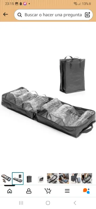 Bolso Viaje Zapatos InnovaGoods x12