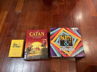 Juegos de mesa Catan y Party & Co