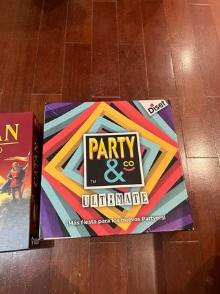 Juegos de mesa Catan y Party & Co