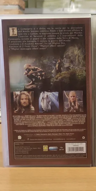 Il Signore degli Anelli Le Due Torri VHS