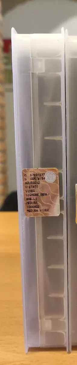 Il Signore degli Anelli Le Due Torri VHS