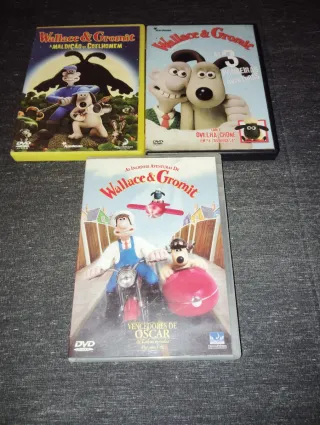 DVDs Infantis Wallace & Gromit Usados