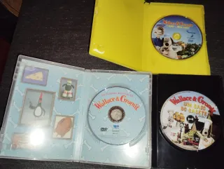 DVDs Infantis Wallace & Gromit Usados