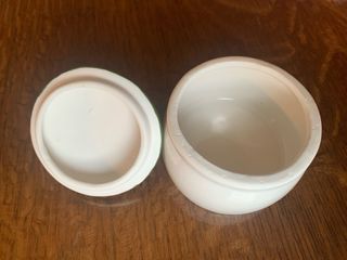 Ciotolina ceramica con coperchio frutta