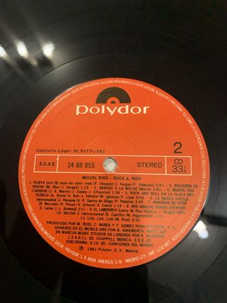 Vinilo Rock & Rïos En Directo