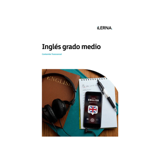 LIBRO Inglés grado medio