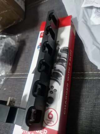 Cargador Ipega 6 Slots N-S/N-S OLED