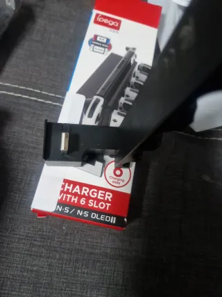 Cargador Ipega 6 Slots N-S/N-S OLED