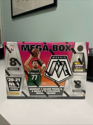 2020-21 NBA Mosaic Mega Box Sigillata