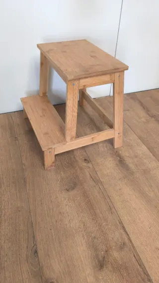 TABURETE ESCALERA MADERA DE BAMBU