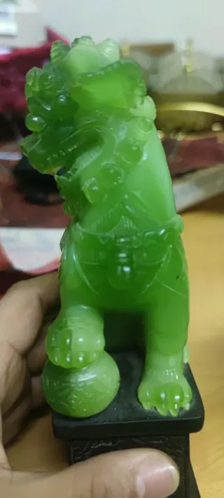 2 Sculture Cinesi Verdi