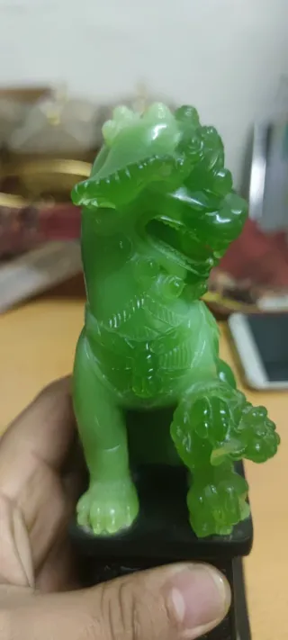 2 Sculture Cinesi Verdi