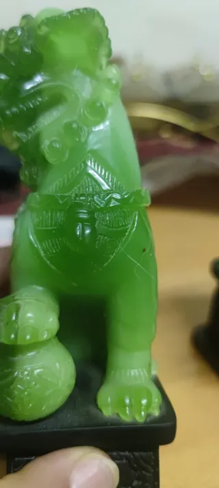 2 Sculture Cinesi Verdi