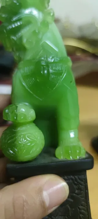 2 Sculture Cinesi Verdi