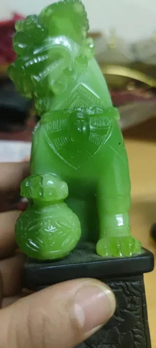 2 Sculture Cinesi Verdi