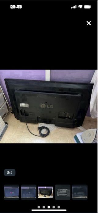 TV LG 42 Negra
