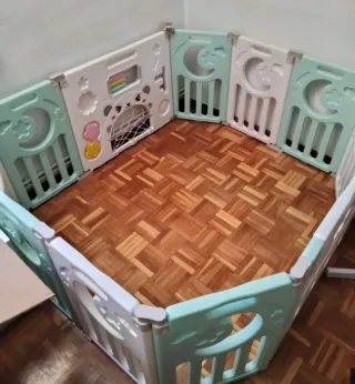 Parque infantil modular y plegable