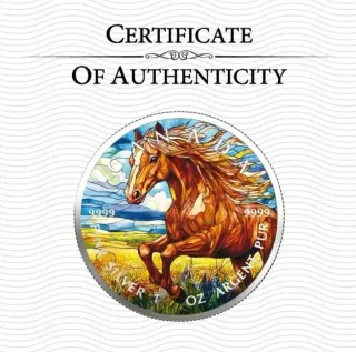 Moneda Canadá 2025 Lobos Plata 9999